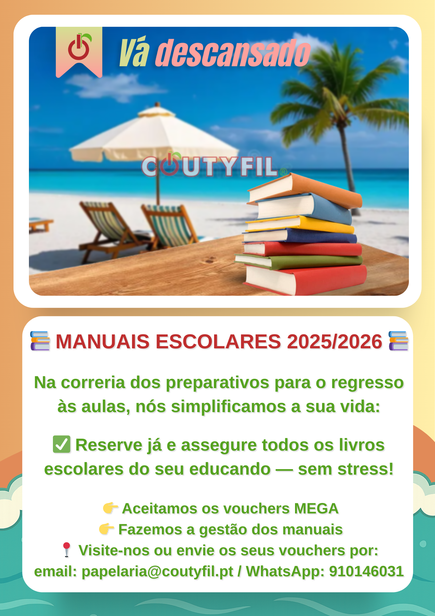 Voucher Manuais Escolares 2025/2026